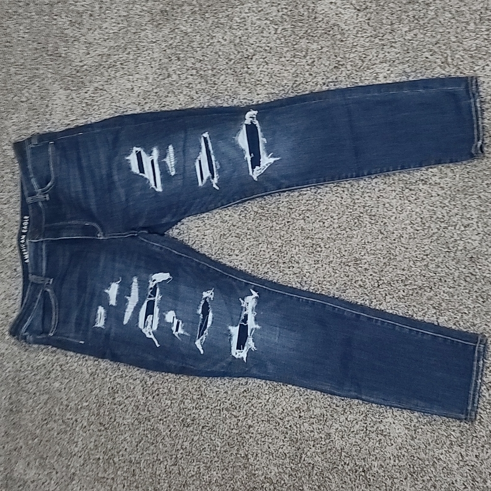 Size 16 American Eagle Distressed Jegging